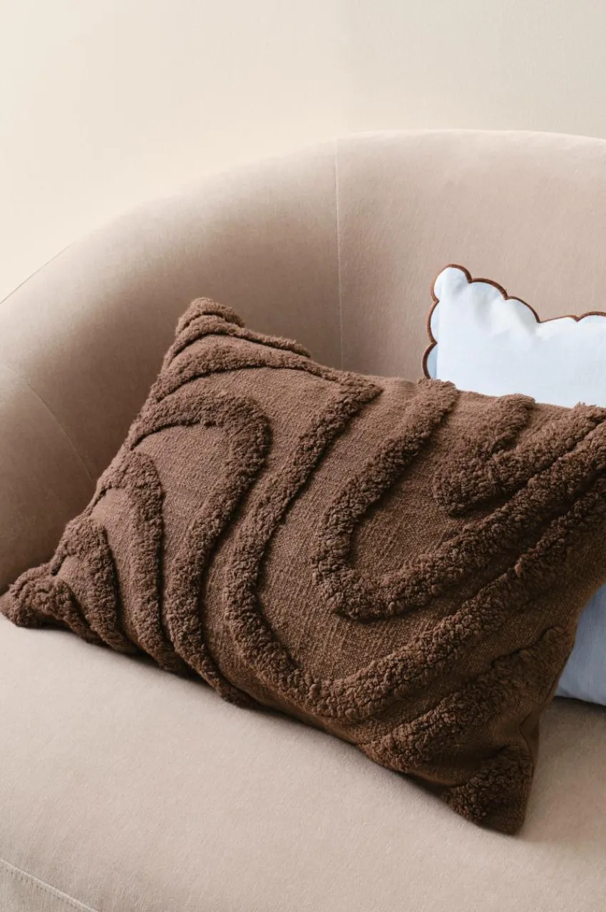 Prydnadskuddar & Fodral|Jotex KYLA Kuddfodral 60x40cm Chokladbrun