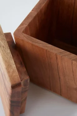 Badrumstillbehör|Jotex KYOKO Burk Med Lock Natur