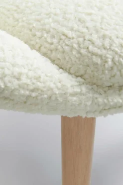 Fåtöljer|Jotex KYOTO Fåtölj - Teddy Naturvit