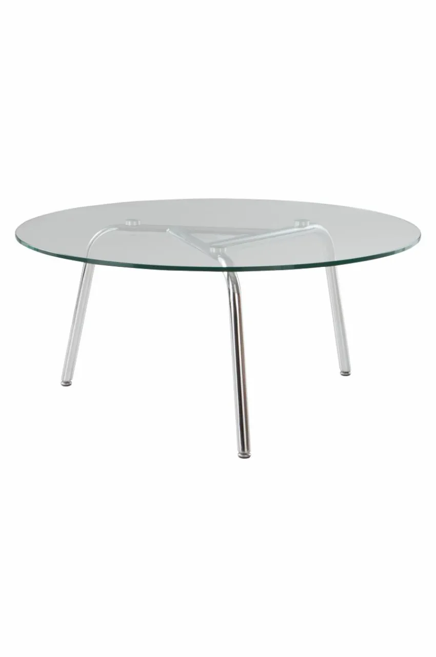 Bord|Jotex KYVIK Soffbord ø 90 Cm Krom