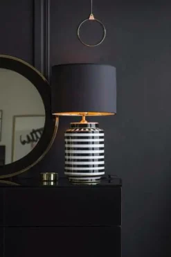 Lamptillbehör|Jotex Lampfot Gatsby 43 Cm Svart