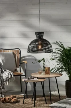 Utebelysning|Utebelysning|Jotex Lampskärm Runde 29,5 Cm Svart