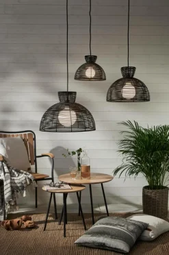 Utebelysning|Utebelysning|Jotex Lampskärm Runde 29,5 Cm Svart