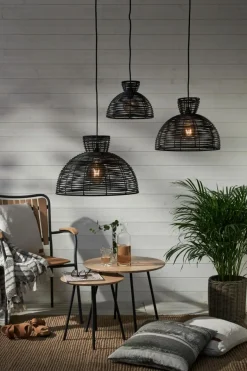 Utebelysning|Utebelysning|Jotex Lampskärm Runde 29,5 Cm Svart