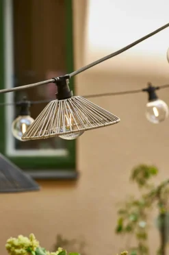 Utebelysning|Utebelysning|Jotex Lampskärm Vide 38 Cm Beige