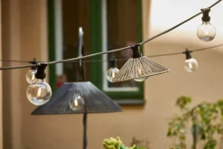 Utebelysning|Utebelysning|Jotex Lampskärm Vide 38 Cm Beige