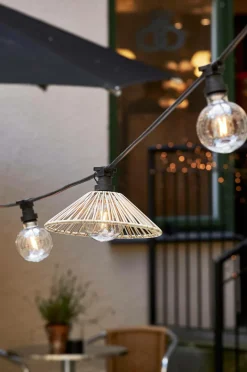 Utebelysning|Utebelysning|Jotex Lampskärm Vide 25 Cm Beige