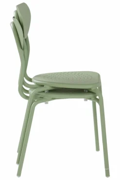 Utestolar & Utepallar|Utemöbler|Jotex LANNION Utestol 2-pack Ljusgrön