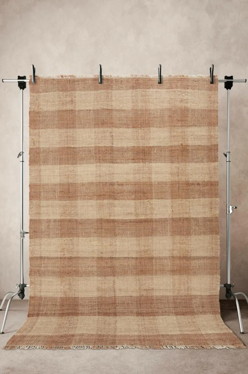 Jutemattor|Jotex LARISSA Jutematta Beige/naturvit