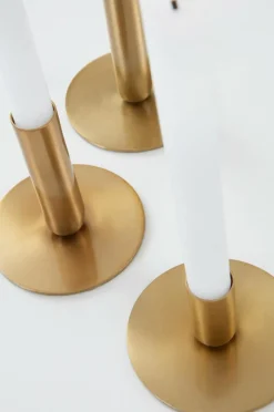 Ljusstakar|Jotex LAURANT Ljusstake 3-pack Guld