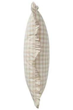 Örngott|Jotex LAUREN FRILL örngott Med Volang Ekologisk 90x50 Cm Beige/vit