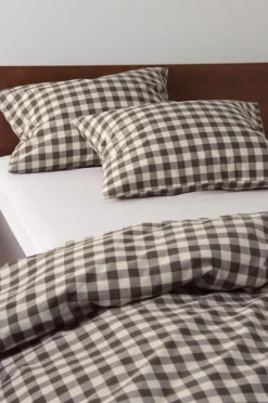 Örngott|Jotex LAUREN örngott 2-pack 60x50 Cm Ekologisk Brun/beige