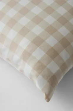 Örngott|Jotex LAUREN örngott 2-pack 60x50 Cm Ekologisk Beige/vit