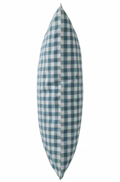Örngott|Jotex LAUREN örngott 90x50 Cm Ekologisk Blå/vit