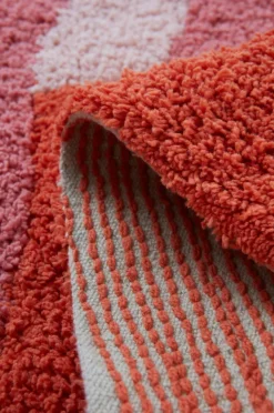 Badrumsmattor|Badrumsmattor|Jotex LAURIE Badrumsmatta Rosa/orange/natur