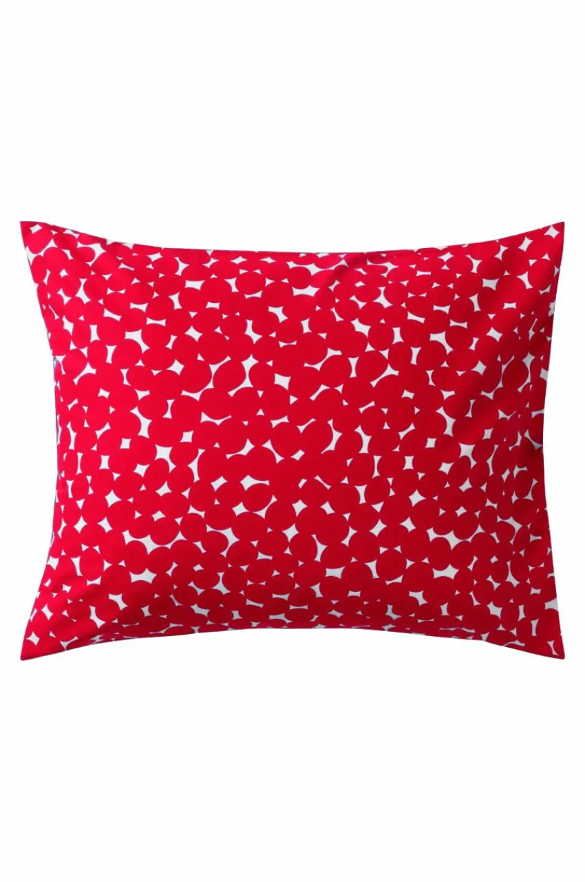 Örngott|Jotex LAY örngott 60x50 Cm Röd/vit