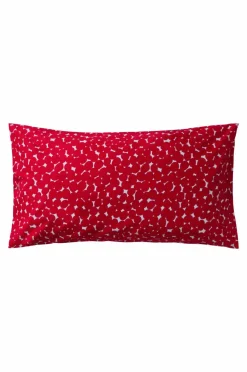 Örngott|Jotex LAY örngott 90x50 Cm Röd/vit