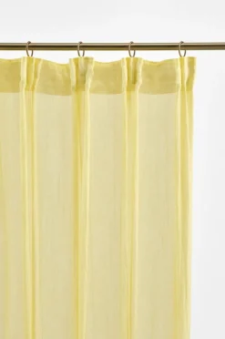 Multifunktionsgardiner|Jotex LAYER Multifunktionsgardin 1 Längd - Extra Bred Gul