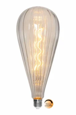 Ljuskällor|Jotex LED E27 P125 Linje Klar Glas