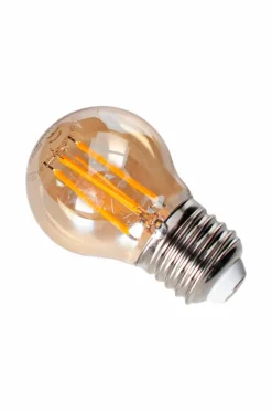 Ljuskällor|Jotex LED Filament Dekorationslampa Dimbar E27 Amber