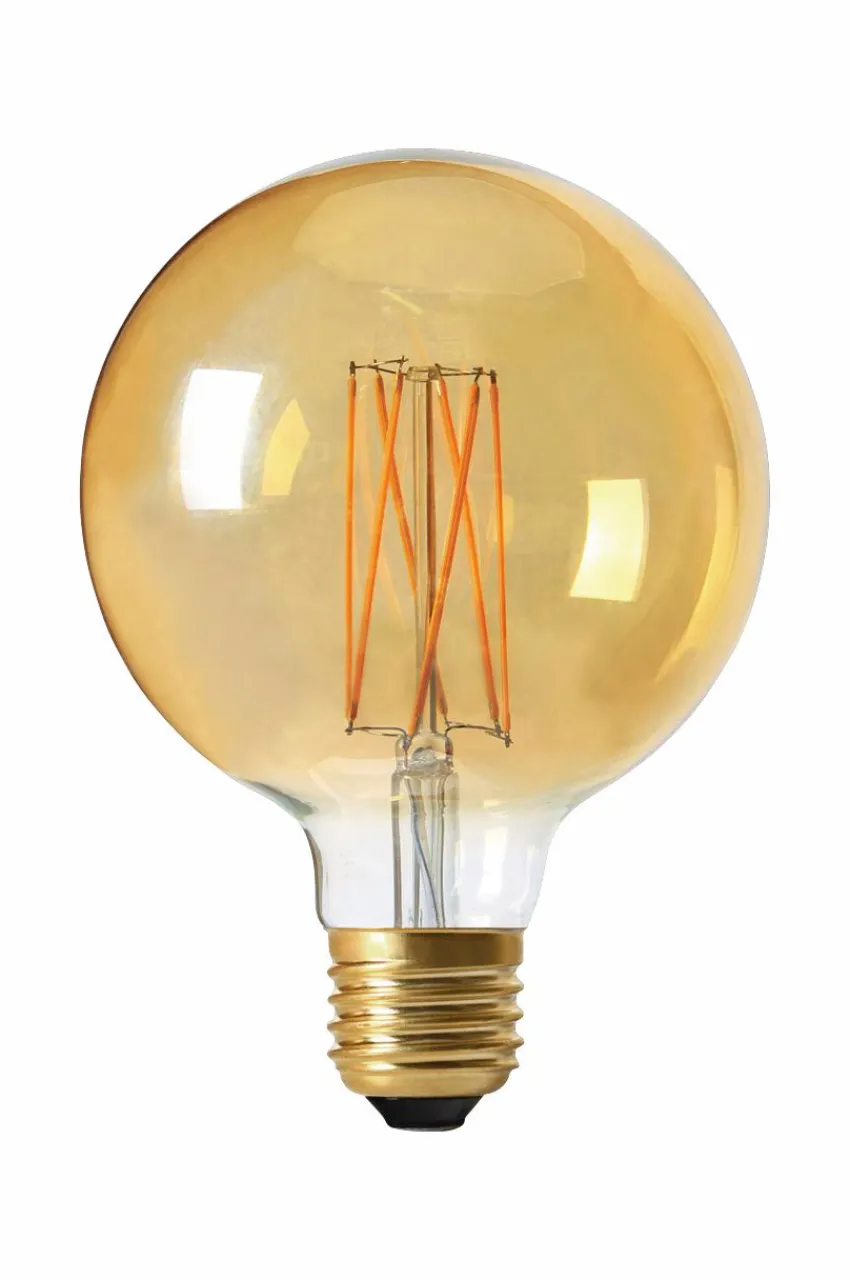 Ljuskällor|Jotex LED Ljuskälla E27 Globallampa Elect. Amber