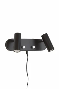 Vägglampor|Jotex LEE Vägglampa - Dubbel Svart