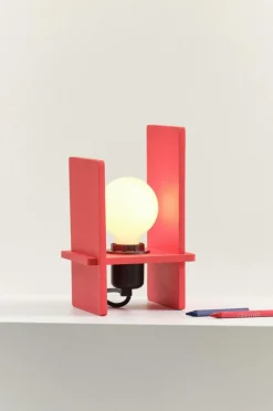 Barnlampor|Barnlampor|Jotex LEHO Bordslampa Röd