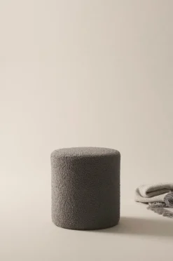 Sittpuffar|Jotex LEIDEN Sittpuff ø 40 Cm Grå