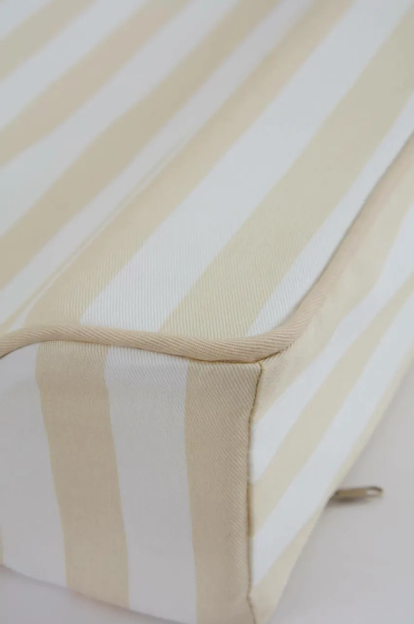 Barnsängkläder|Jotex LENI Skötbädd Beige/vit