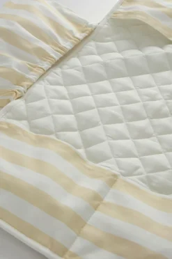 Barnsängkläder|Jotex LENI Skötbädd Portabel Beige/vit