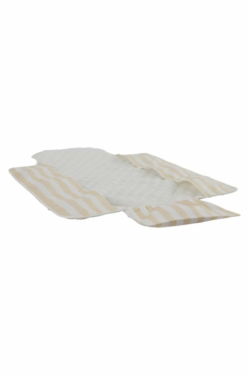 Barnsängkläder|Jotex LENI Skötbädd Portabel Beige/vit