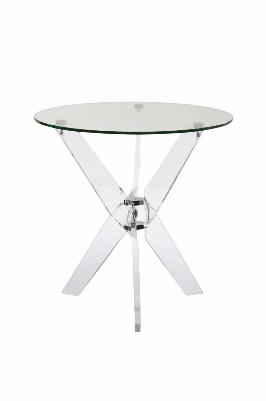 Bord|Jotex LENOEL Sidobord ø 56 Cm Plexiglas