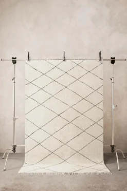 Bomulls- & Trasmattor|Jotex LESS Bomullsmatta Naturvit/svart