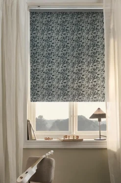 Barngardiner|Rullgardiner|Jotex LETICIA Rullgardin - Höjd 140 Cm Blå