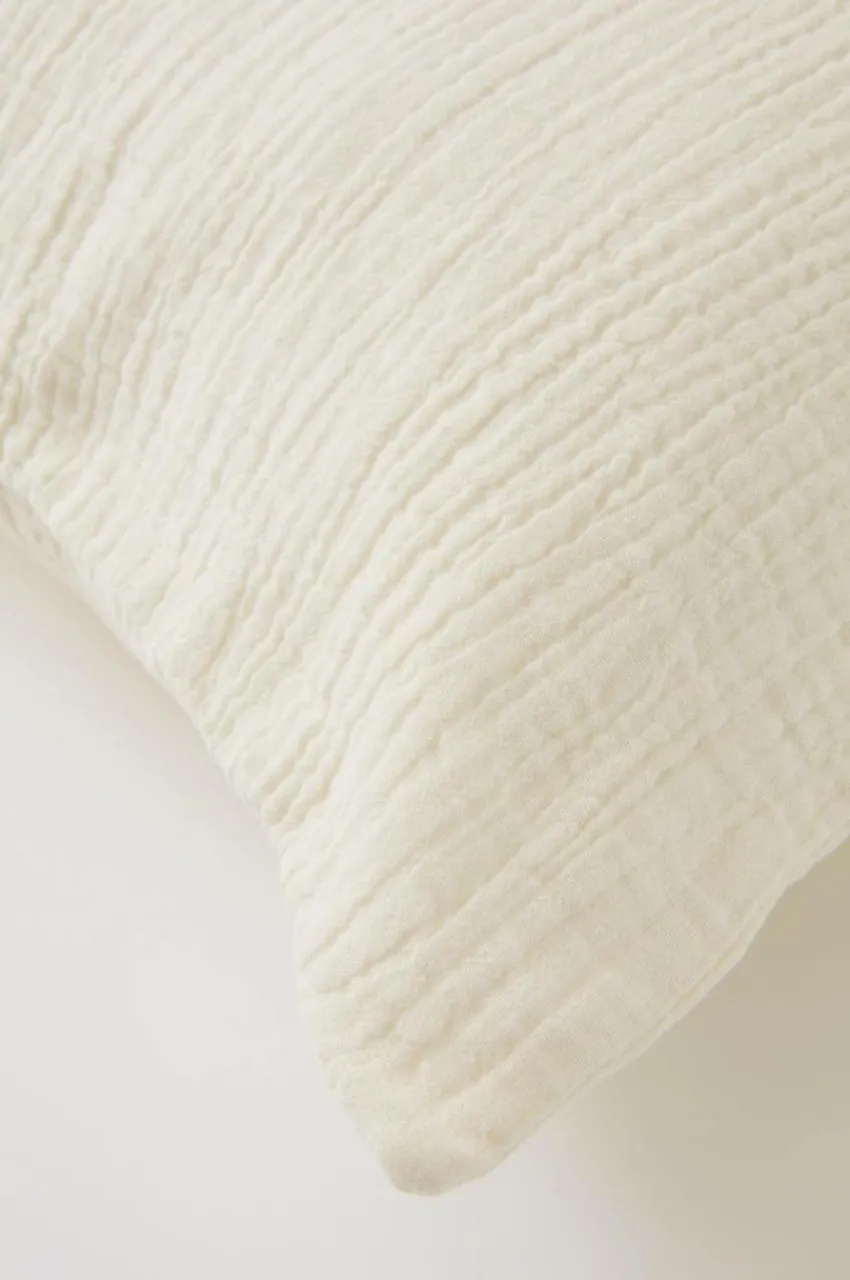Barnsängkläder|Jotex LILIA MINI örngott 55x35 Cm - Ekologisk Naturvit