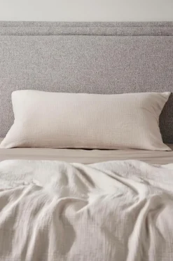 Örngott|Jotex LILIA örngott 90x50 Cm - Ekologisk Linnebeige