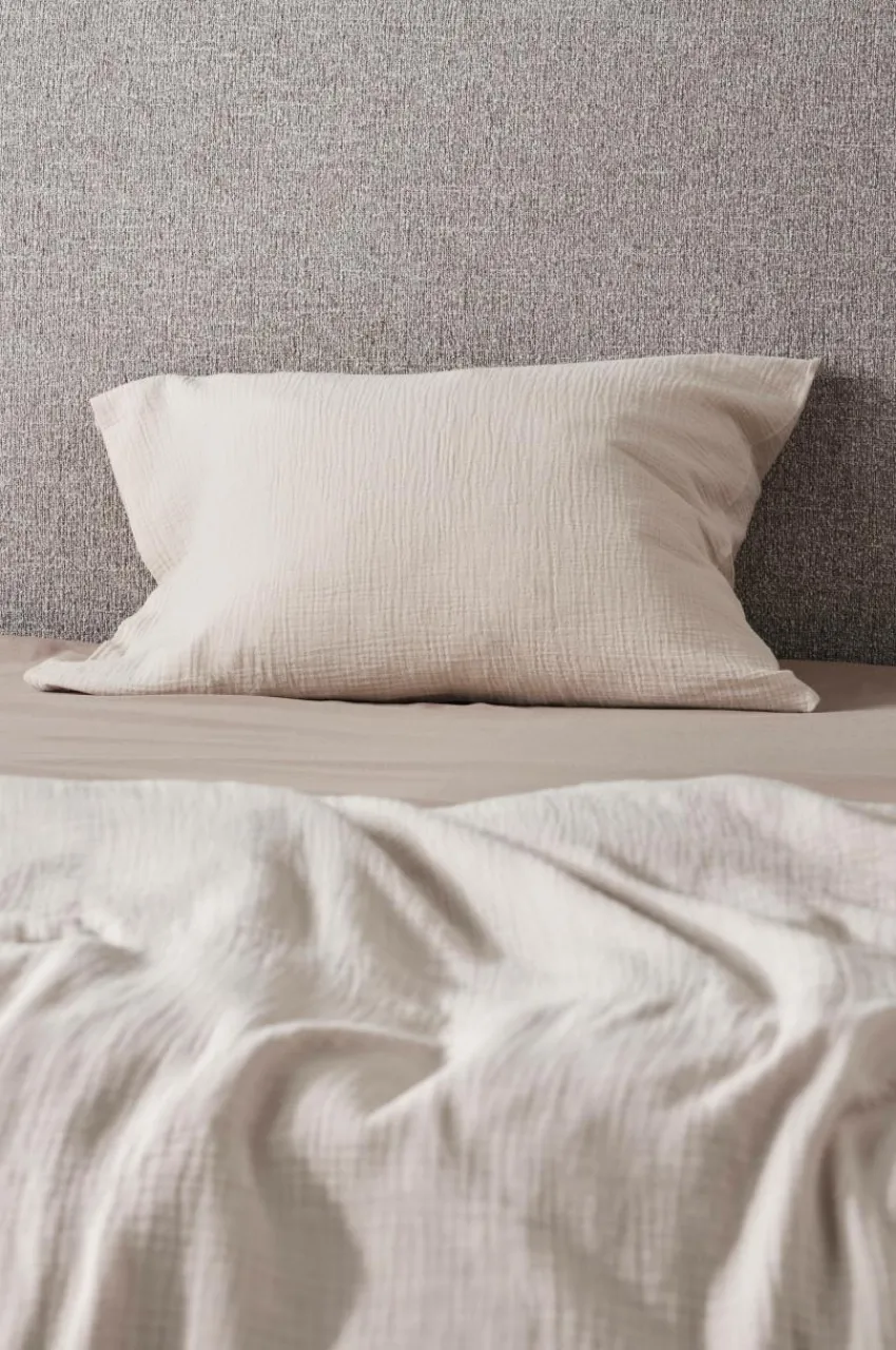 Örngott|Jotex LILIA örngott 60x50 Cm - Ekologisk Linnebeige