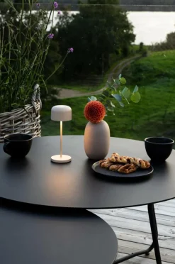 Utebelysning|Utebelysning|Jotex LILLE MINI Bordslampa Uppladdningsbar Utomhus Sand