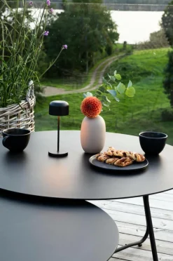 Utebelysning|Utebelysning|Jotex LILLE MINI Bordslampa Uppladdningsbar Utomhus Svart