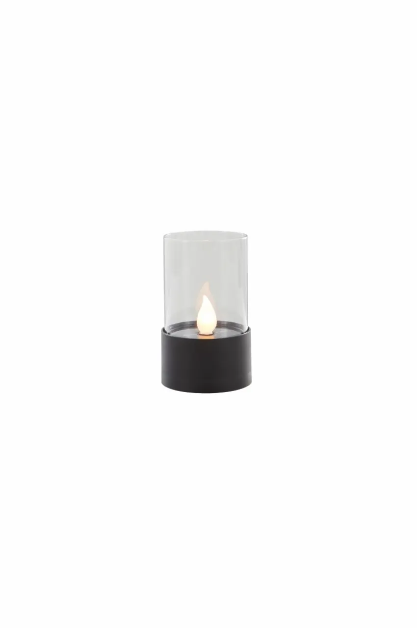 Utebelysning|Utebelysning|Jotex LILLIAN Ljuslykta LED Svart