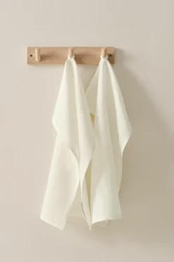 Kökshanddukar|Jotex LINA Kökshandduk Linnemix 2-pack Naturvit