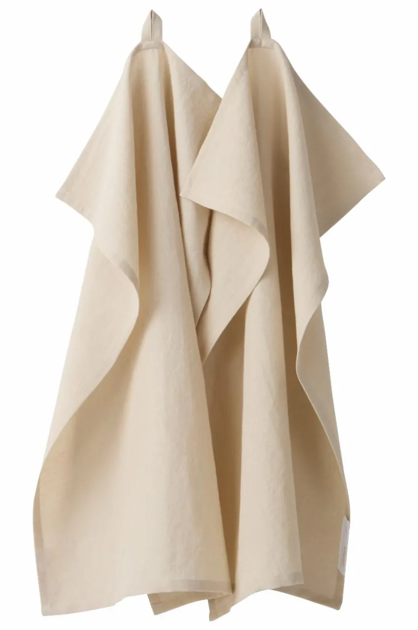 Kökshanddukar|Jotex LINA Kökshandduk Linnemix 2-pack Linnebeige