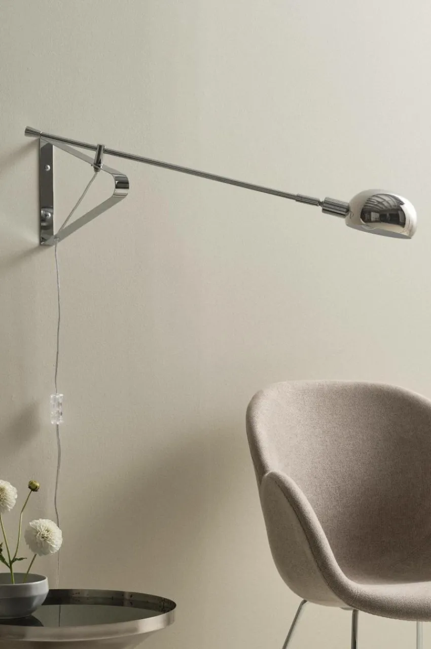Vägglampor|Jotex LINCON Vägglampa Krom