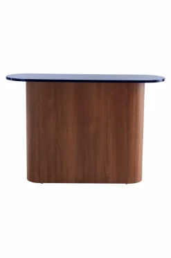 Bord|Jotex LIVI Sideboard 35x120 Cm Blå/valnöt
