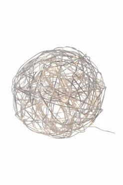 Utebelysning|Utebelysning|Jotex Ljusslinga Trassel 30 Cm Silver