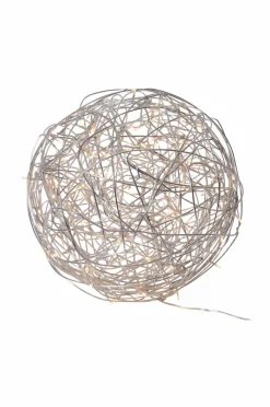 Utebelysning|Utebelysning|Jotex Ljusslinga TRASSEL Alu.wire 40cm Silver