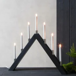 Julbelysning|Jotex Ljusstake Svart