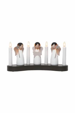 Julbelysning|Jotex Ljusstake Angel Choir White