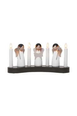 Julbelysning|Jotex Ljusstake Angel Choir White