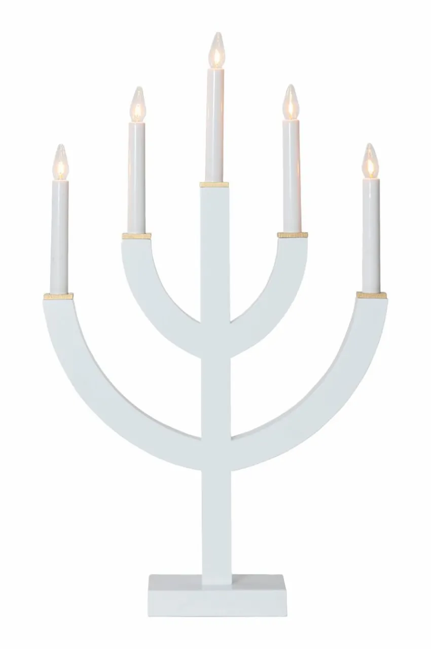 Julbelysning|Jotex Ljusstake Anno 59 Cm Vit